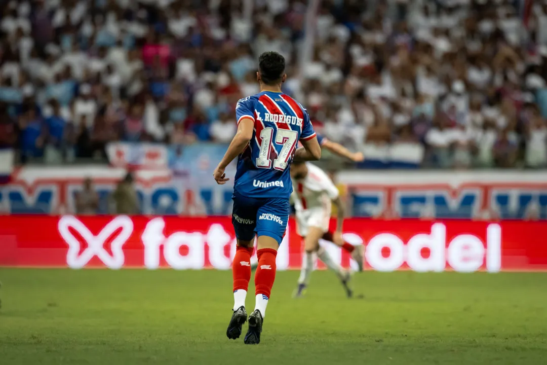 Luciano Rodríguez fes sua estreia pelo Bahia neste sábado, 27