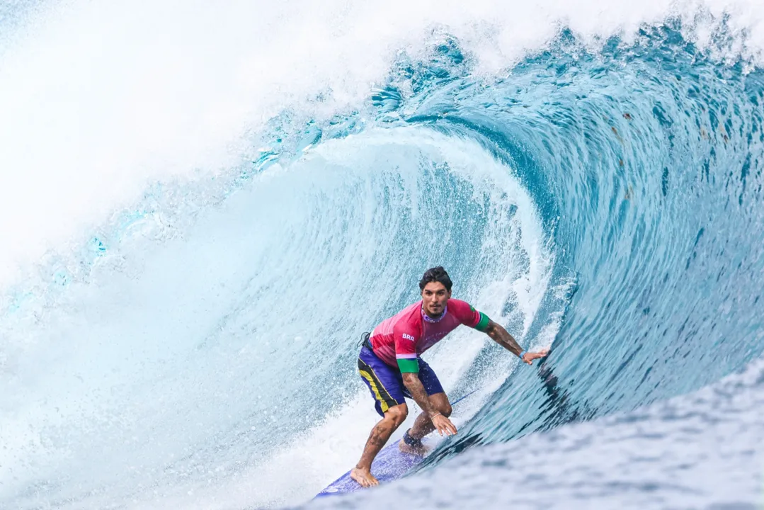 Gabriel Medina nas Olimpíadas de Paris