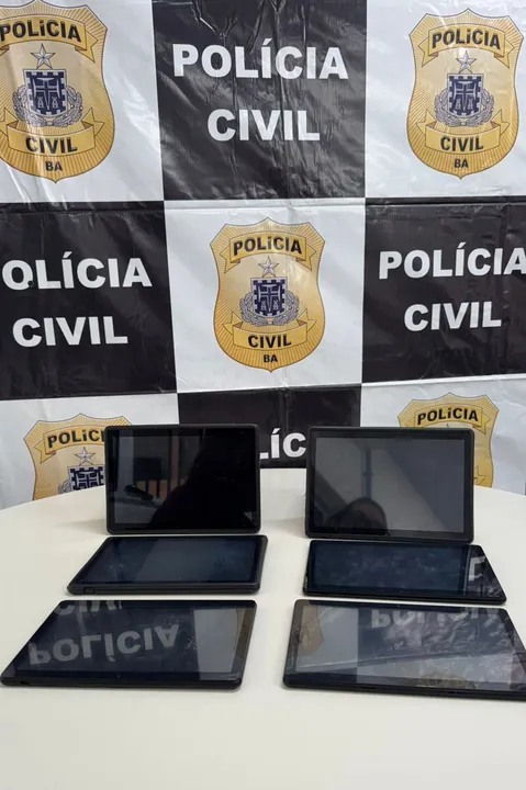 Imagem ilustrativa da imagem Tablets furtados de escola são recuperados pela polícia na Bahia