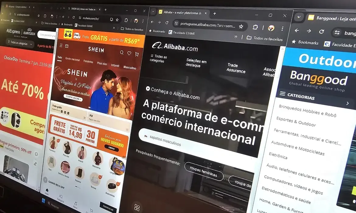 Além da taxa de importação, as compras em sites do exterior pagam ICMS de 17%