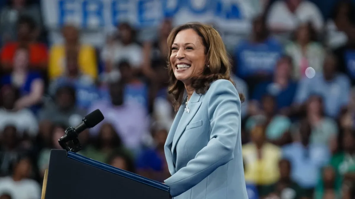 Kamala Harris é candidata a presidente dos Estados Unidos