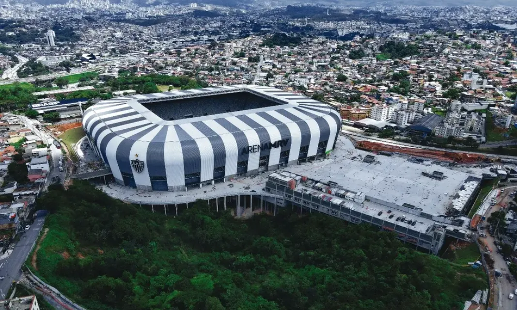 Arena do Galo, no bairro Califórnia, na Região Noroeste de Belo Horizonte