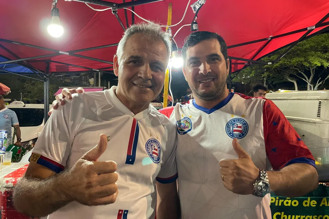 Helvecio Lopes (à esq.) e Pablo Rodrigo