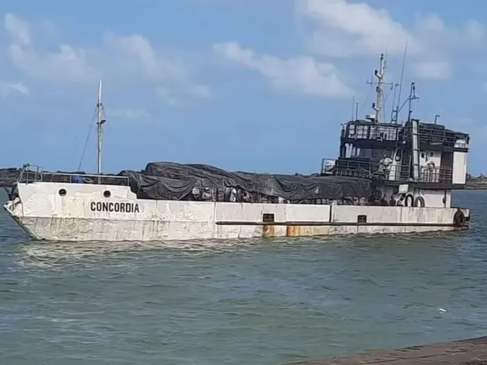 Embarcação se chamava Concordia