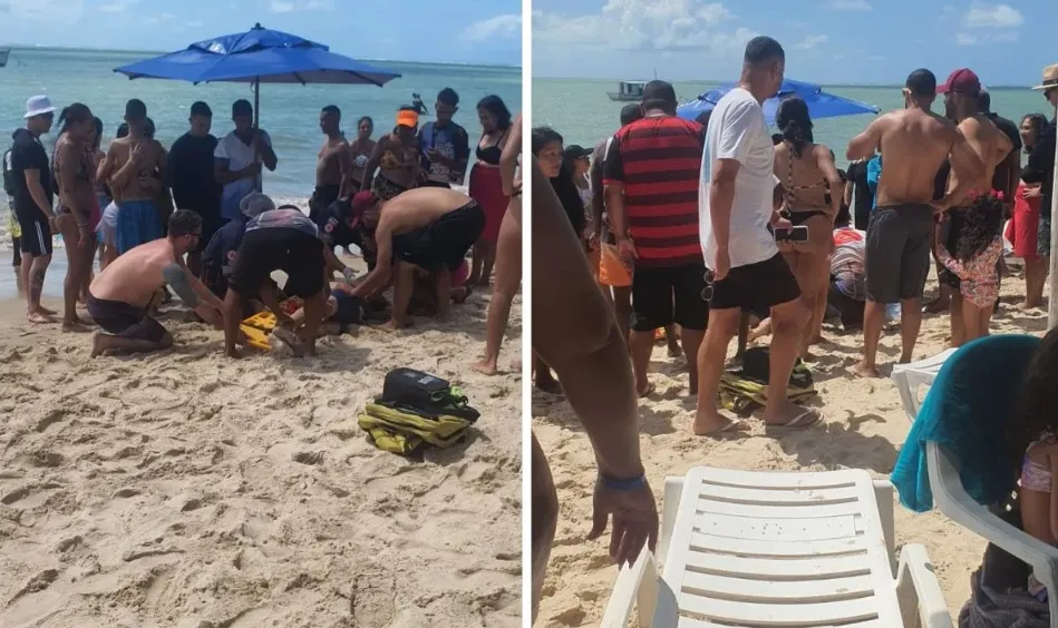 Segundo informações da Polícia Civil, Francelino Gonçalves Nascimento, de 54 anos, se afogou após entrar no mar da praia do Cruzeiro, por volta das 12h