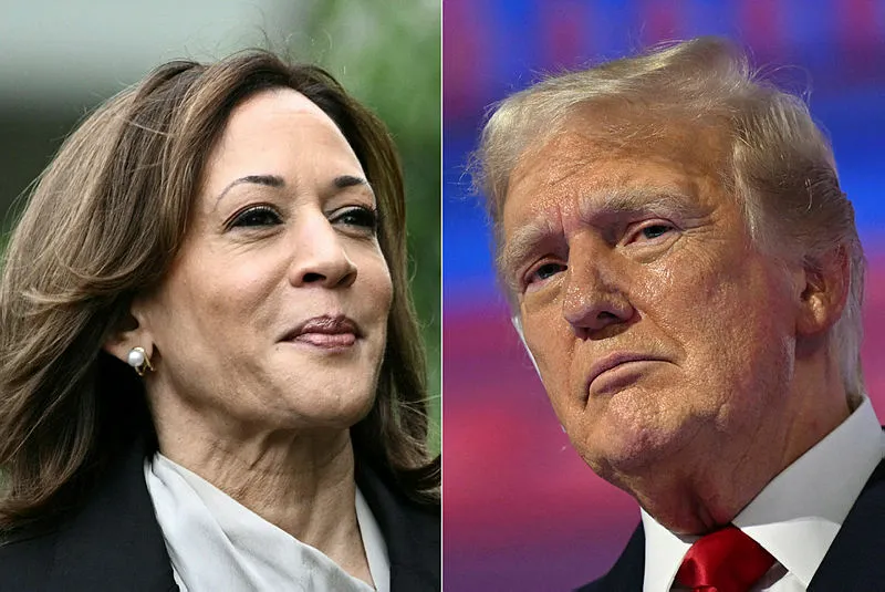 Kamala e Trump discordam sobre regras de debate.