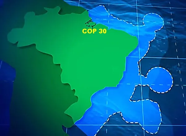 30ª Conferência das Nações Unidas sobre as Mudanças Climáticas, a COP30, ocorrerá na cidade de Belém