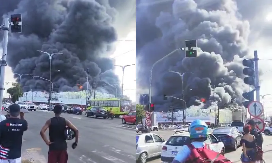 Ainda não se sabe o que provocou o incêndio