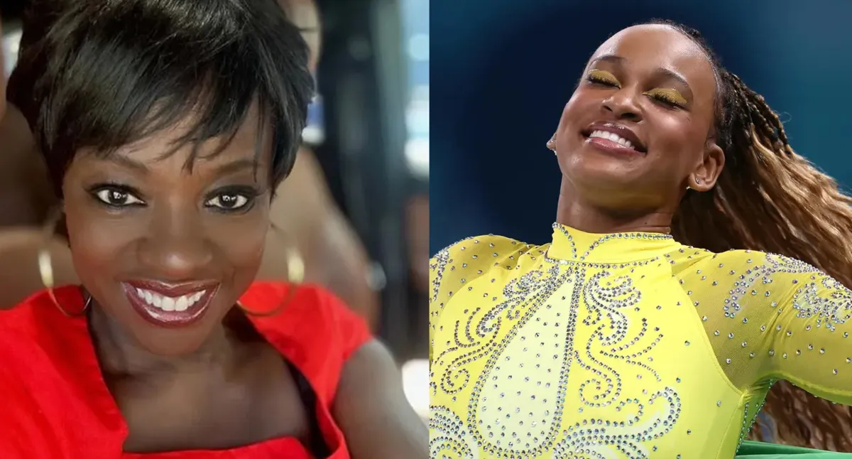 Viola Davis falou sobre Rebeca Andrade e mandou mensagem em português