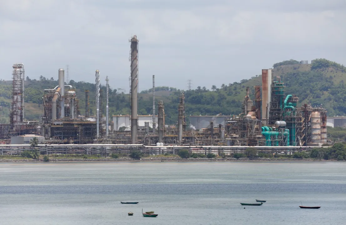 Refinaria de Mataripe, na Região Metropolitana de Salvador (RMS)