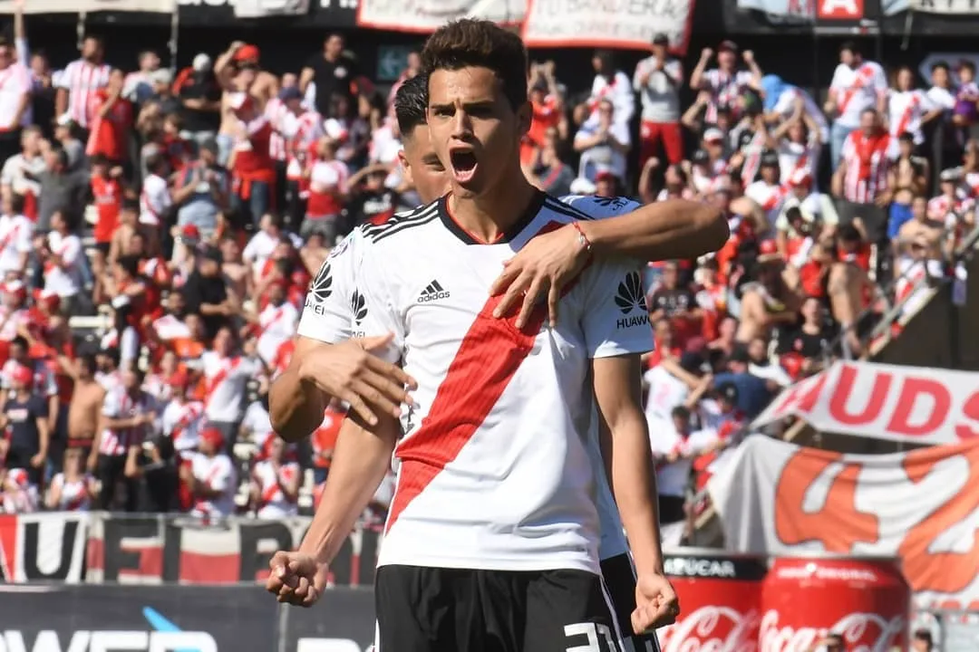 Cristian Ferreira nos tempos de River Plate