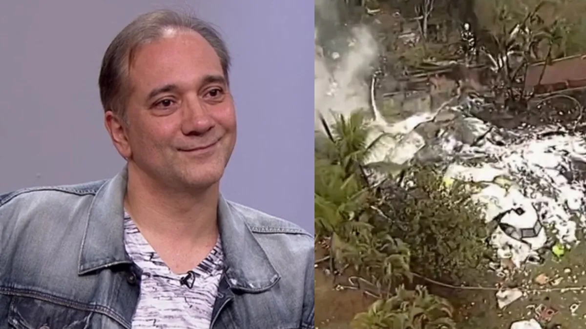 Bruno Gouveia revelou que esteve em aeronave que caiu em Vinhedo