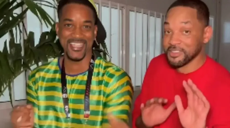 Sócia, Naio Barreto e Will Smith se encontram no Rock in Rio