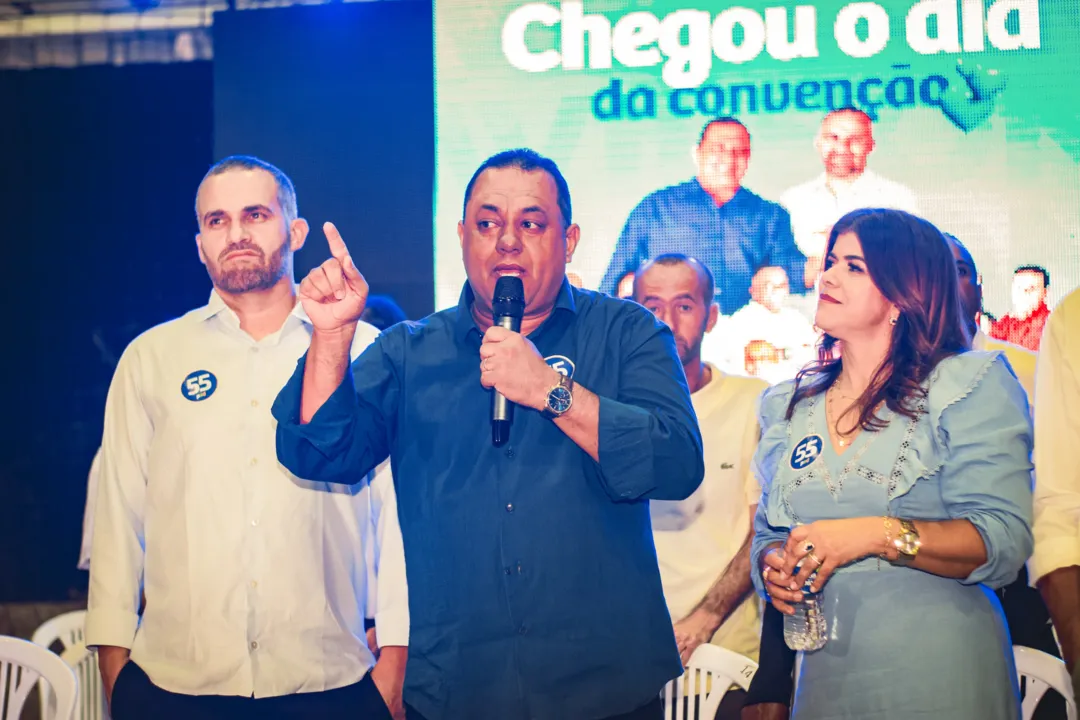 O prefeito Wilson de Bududa (PSD) e Samuel do Mercado (Solidariedade) lançaram candidaturas nesta sexta