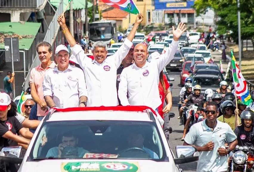 Jerônimo percorreu as ruas de Feira de Santana