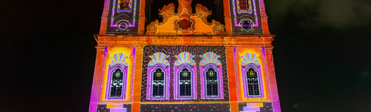 Imagem ilustrativa da imagem Mercado Modelo será a grande tela para a 5ª edição do festival ‘SSA Mapping’