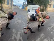 A van levava os pacientes para tratamento em Salvador