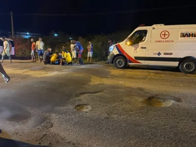 Equipe do Águia Resgate foi acionada por volta das 18h30