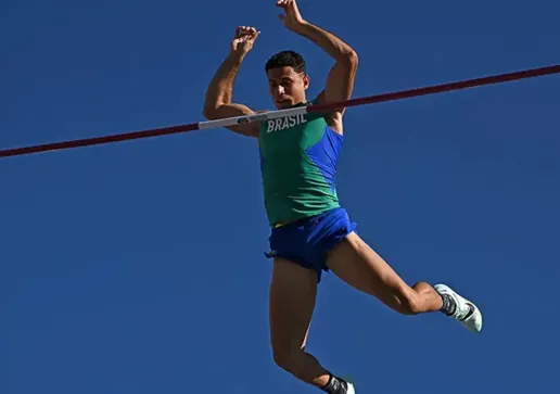 O mineiro Luiz Maurício se torna um dos destaques do Brasil no atletismo