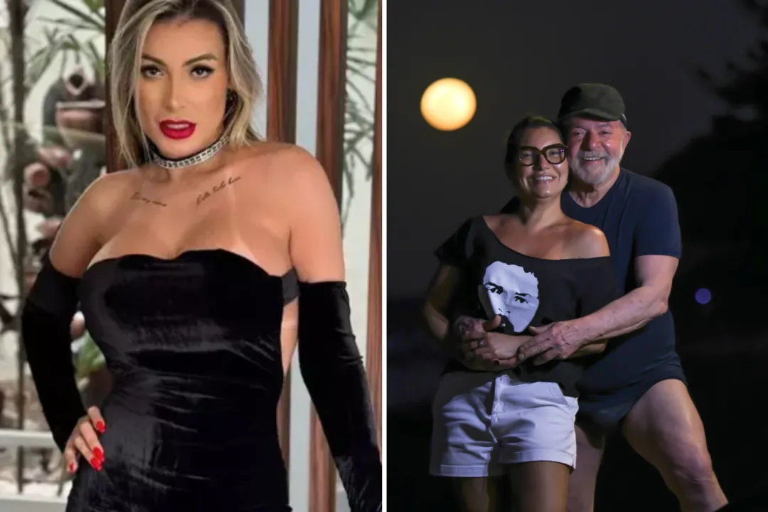 Andressa Urach revela atração por Janja, esposa de Lula: "Pegaria"