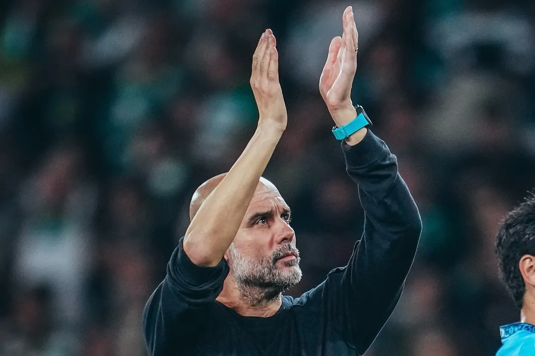 Pep Guardiola, técnico do Manchester City