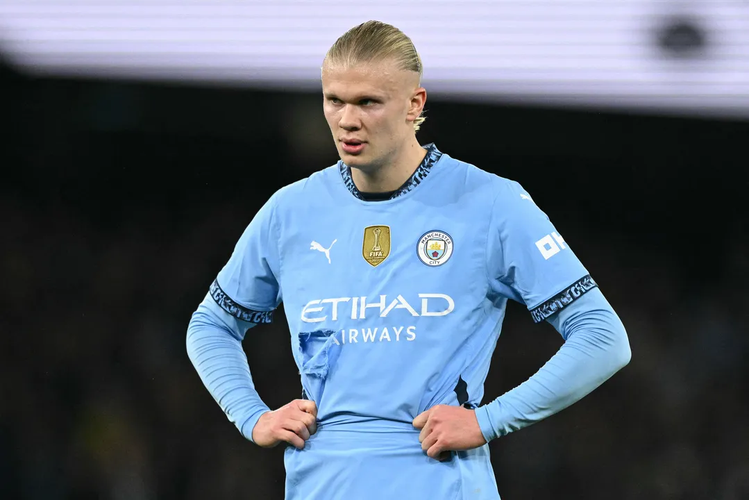 Erling Haaland, atacante do Manchester City