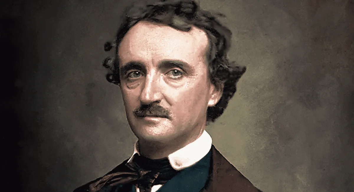 Nascido em Boston, em 1809, Poe teve uma vida pessoal turbulenta e trágica