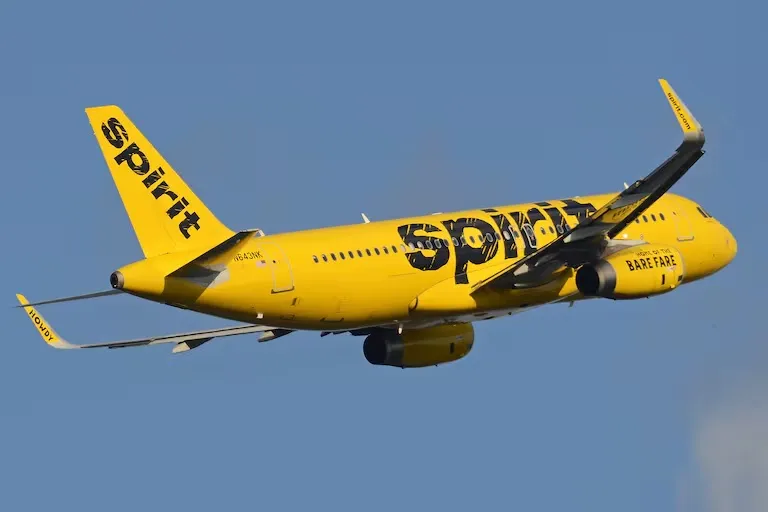 Avião atingido por tiros é da companhia aérea americana Spirit Airlines