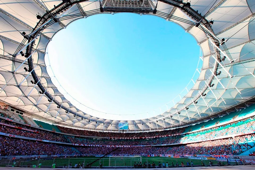 Arena Fonte Nova em dia de BaVi