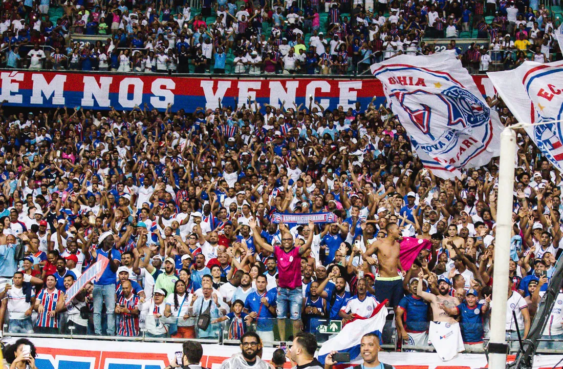 Torcida do Bahia na Arena Fonte Nova