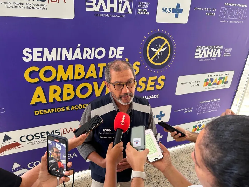 Secretário adjunto da Vigilância do Ministério da Saúde, Rivaldo Venâncio, defende engajamento da sociedade no combate ao mosquito