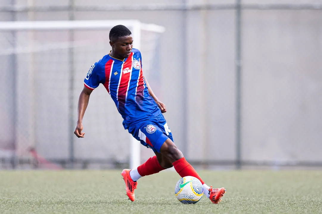 SIdney, volante da equipe Sub20 do Bahia