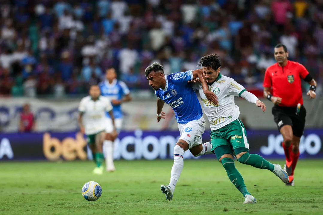 Bahia empatou com o Palmeiras na 34ª rodada do Brasileirão