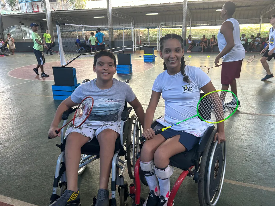 Atletas que estarão presentes nos  Jogos Paralímpicos escolares