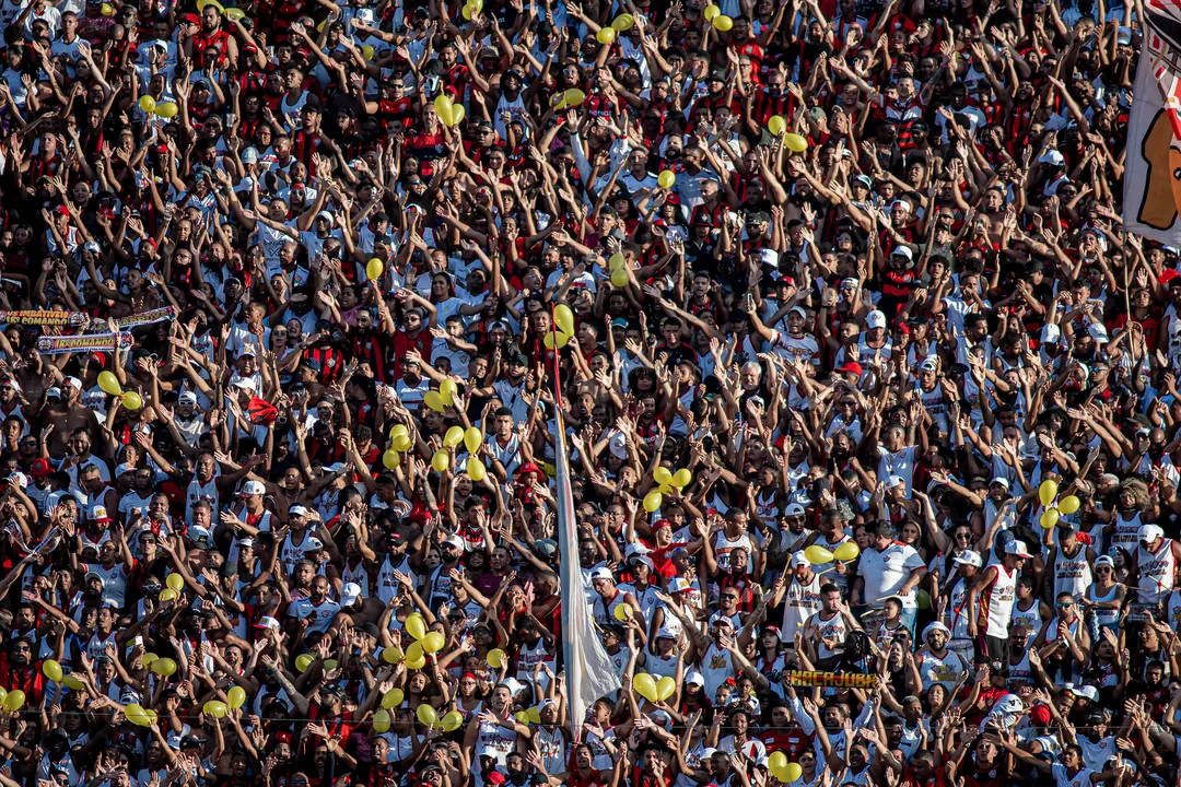 Torcida rubro-negra vai apoiar o time contra o Fortaleza