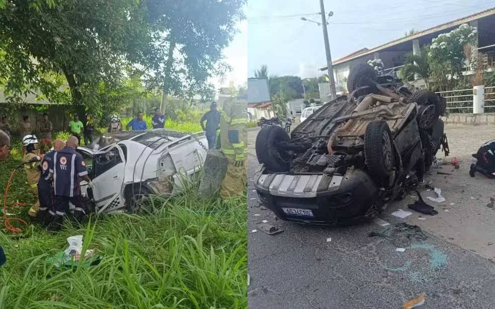 Imagem ilustrativa da imagem Bebê morre e 6 pessoas ficam feridas em batida de carros no sul da BA