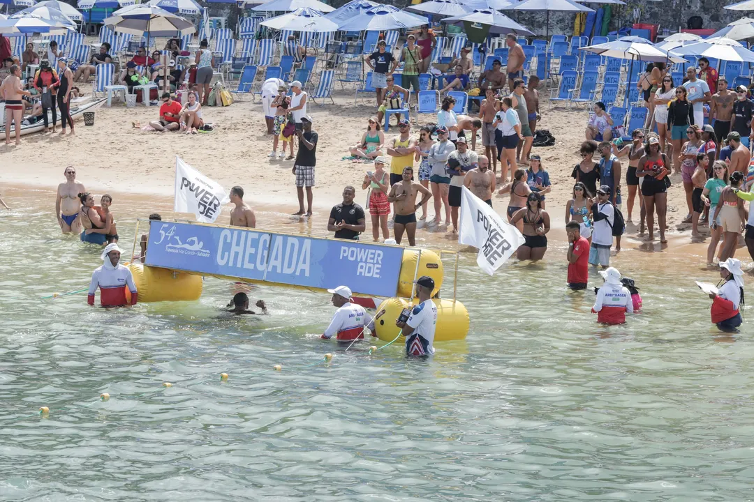 Travessia Mar Grande-Salvador aconteceu neste domingo