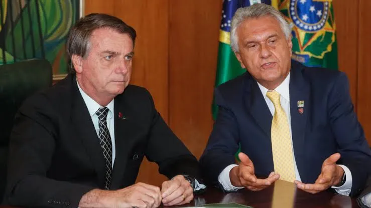 Bolsonaro e Caiado estão distantes desde eleição municipal deste ano