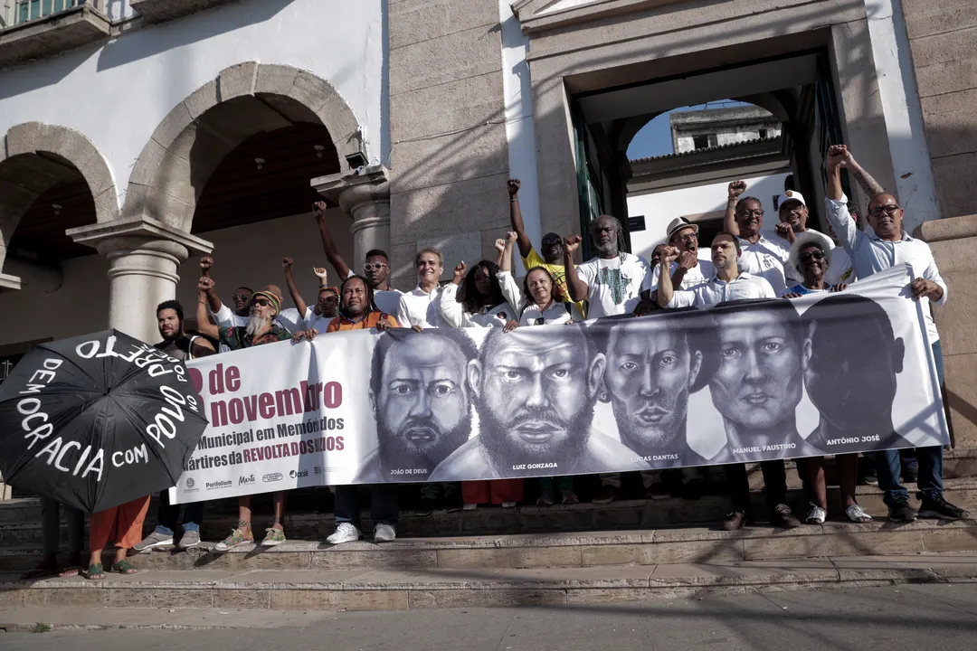 Após a caminhada, grupo 
seguiu para Câmara dos Vereadores