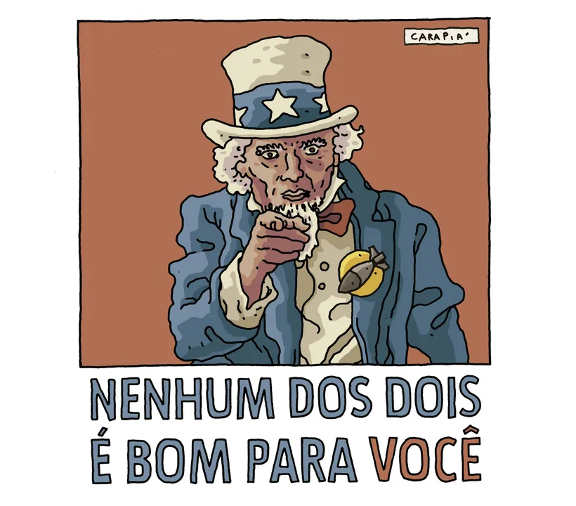 Imagem ilustrativa da imagem Charge do dia 05/11/2024