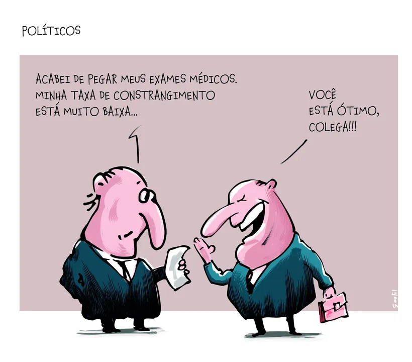 Imagem ilustrativa da imagem Charge do dia 05/12