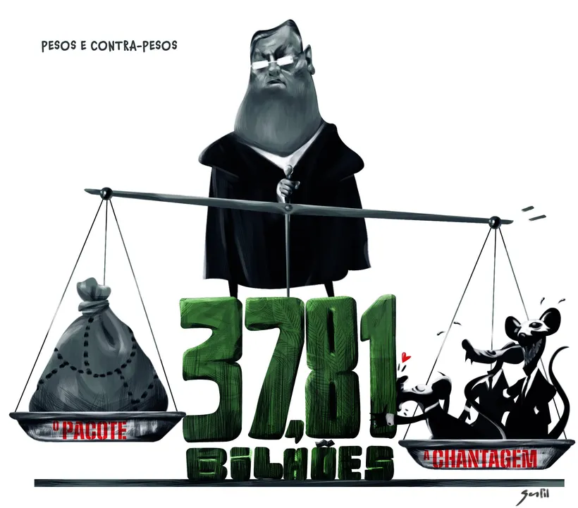 Imagem ilustrativa da imagem Charge do dia 12/12/2024