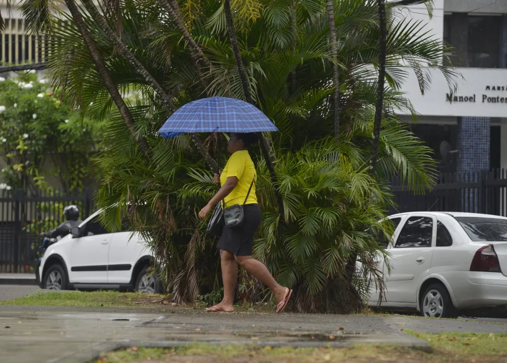 Alagamentos foram registrados em Salvador