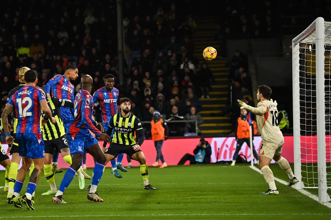 Confronto entre Manchester City e Crystal Palace