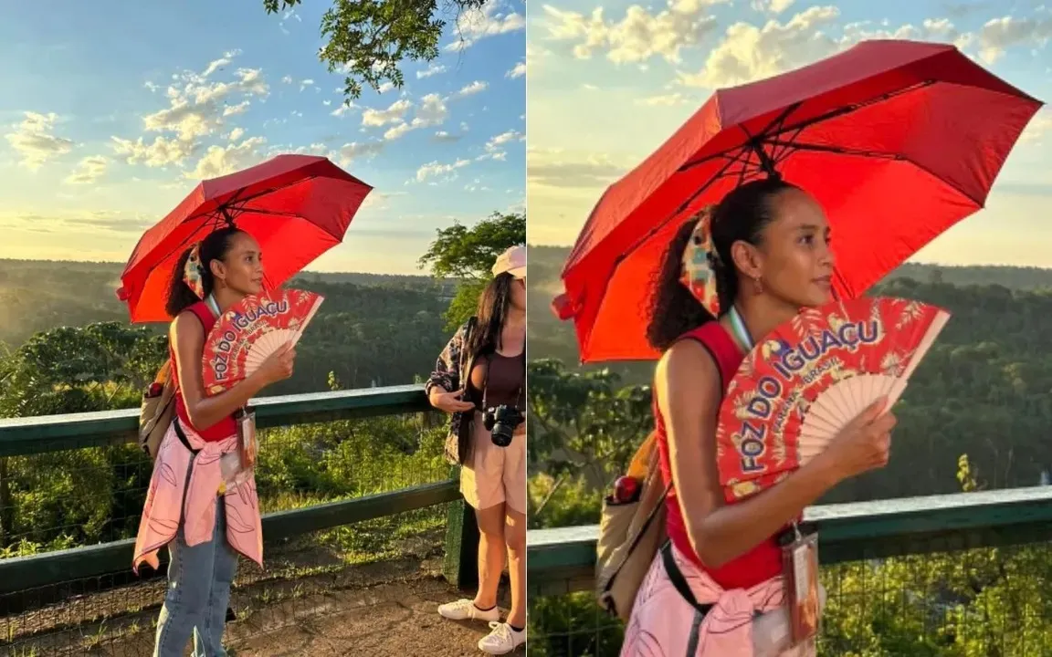 Deu ruim! Foto de Taís Araújo vira tensão entre Globo e Foz do Iguaçu