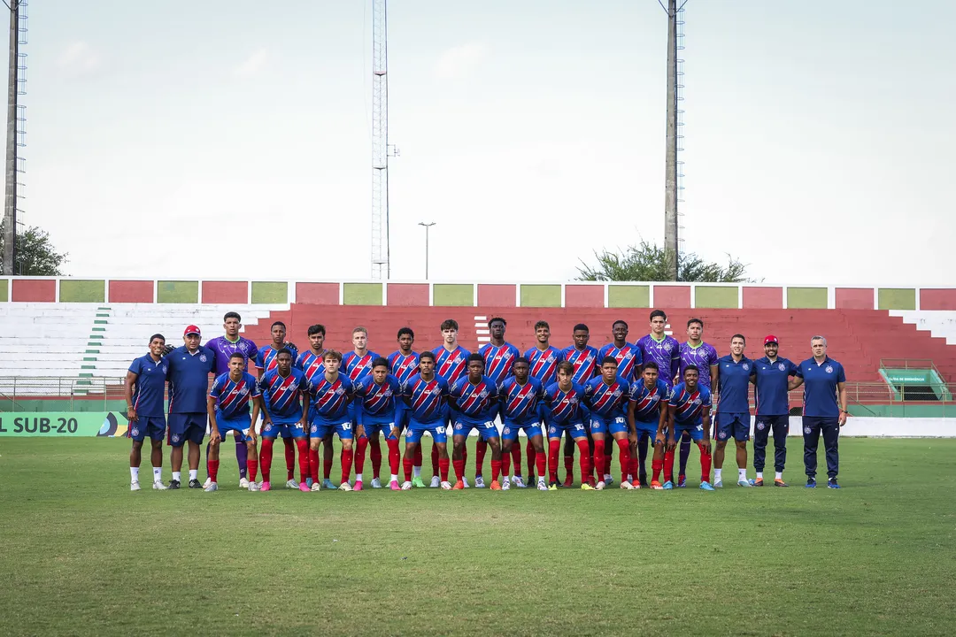 Bahia eliminou o Tiradentes-PI  por 8 a 0 na primeira fase da Copa do Brasil Sub-20