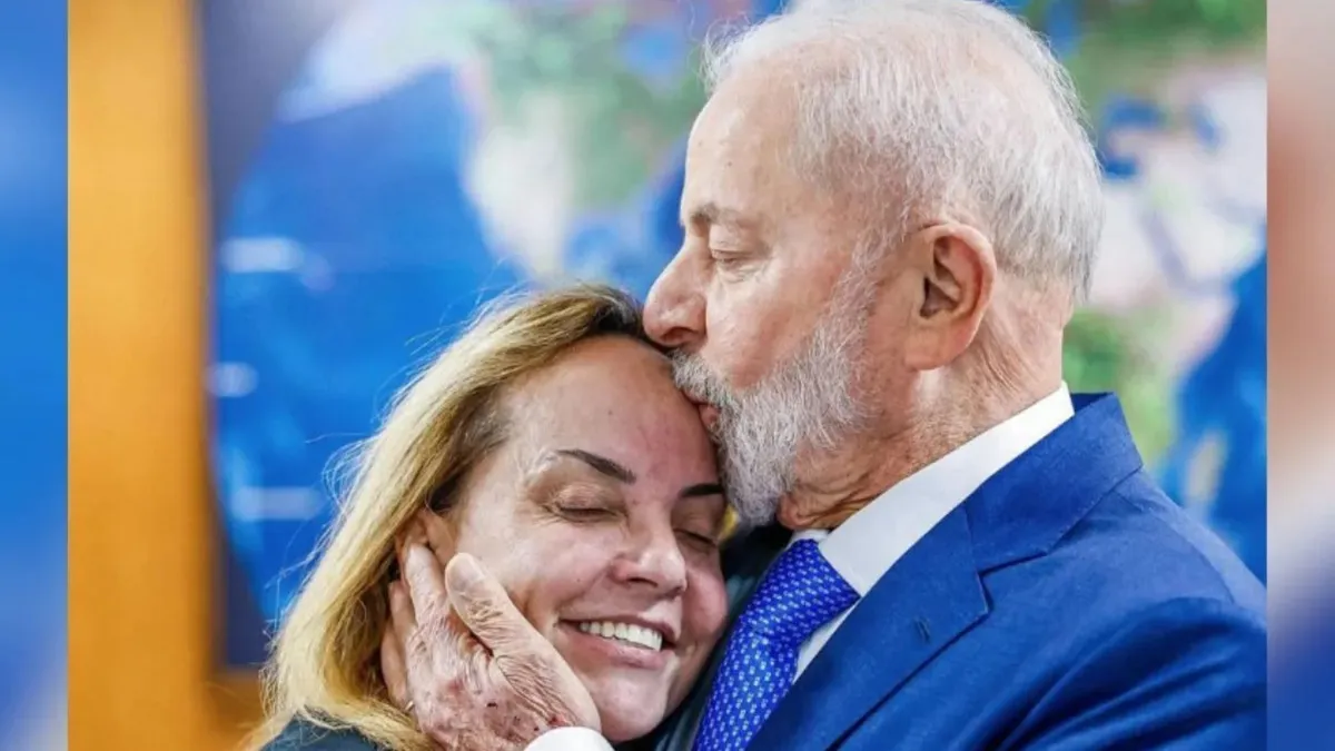 Lula e sua filha mais velha, Lurian