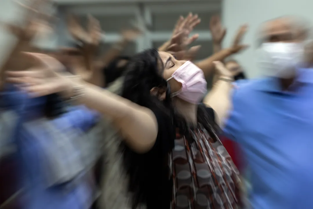 Culto na Igreja Evangélica Verbo da Vida, na Boca do Rio