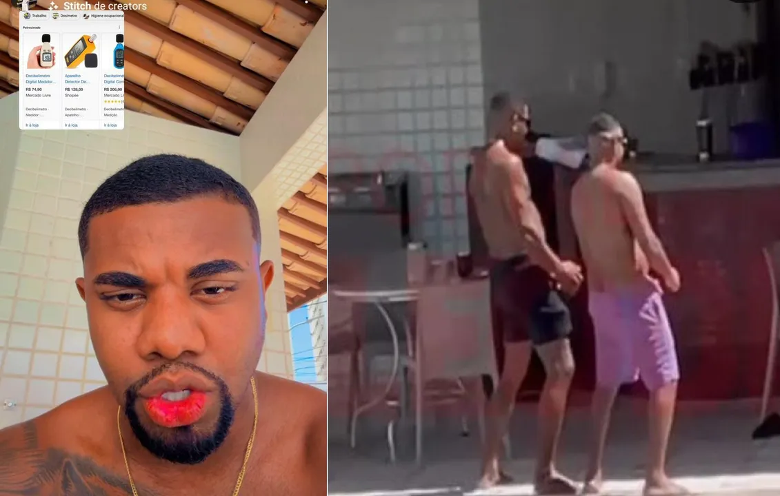 O vídeo de Davi Brito curtindo com seus amigos surgiu em páginas de fofocas