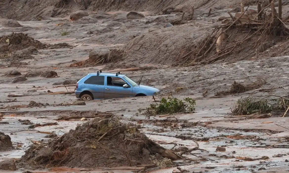 Barragem de Mariana, em Minas Gerais